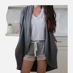 Barefoot Dreams Cozychic Circle Cardigan XS